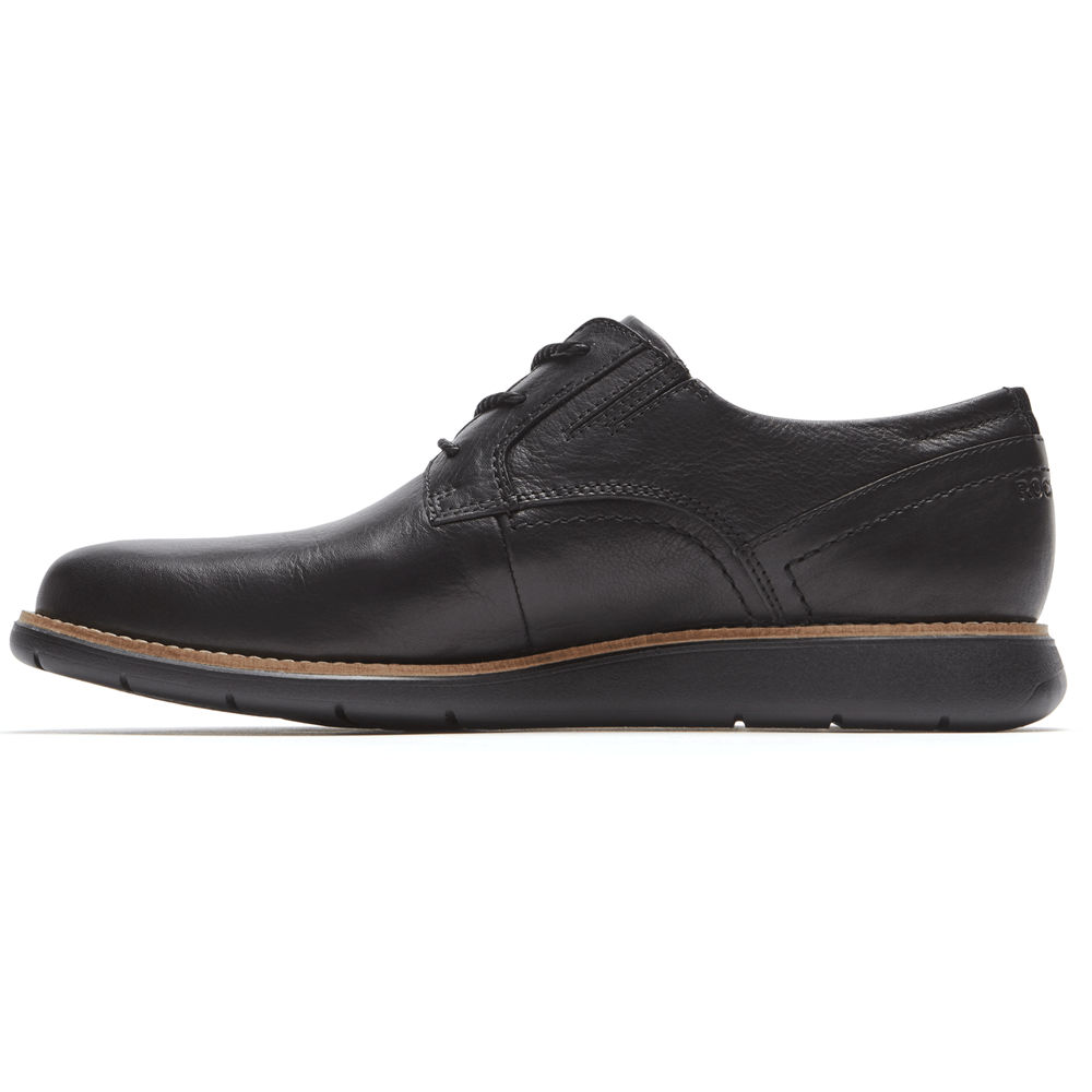 Rockport Singapore Mens Dress Shoes - Total Motion Sport Plain Toe Black - WH5107638